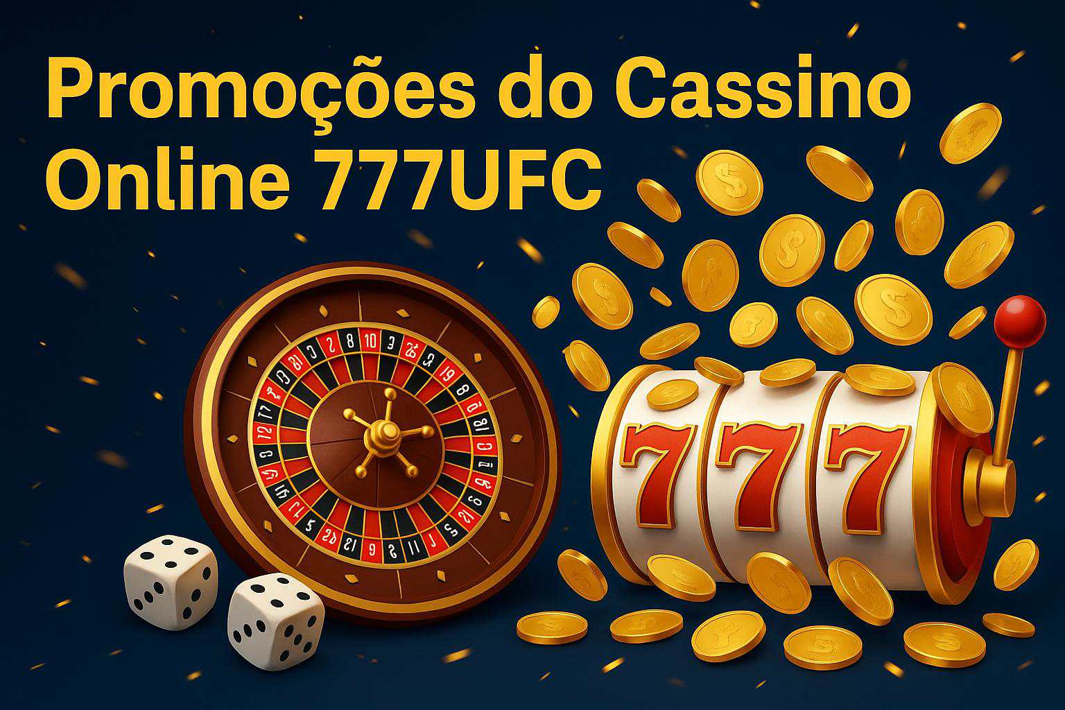 O bônus promocional 777UFC é uma ótima maneira de começar sua aventura
