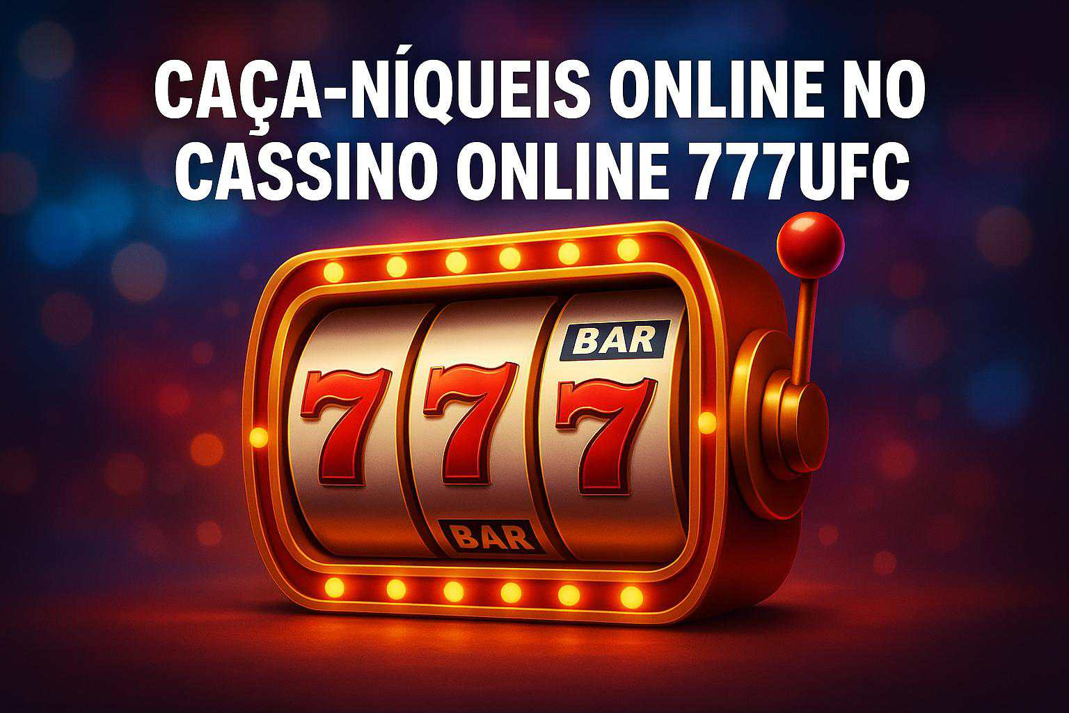 Explore o mundo das slot machines no 777UFC Casino